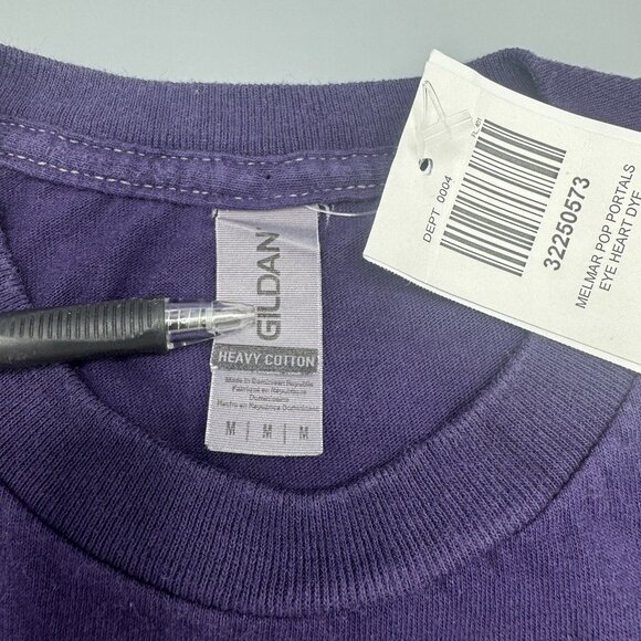 Melanie Martinez Eye Heart Oracle T-Shirt Purple Gildan MEDIUM New - Picture 6 of 7